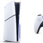 PS5 Disc Console (Slim) + White DualSense