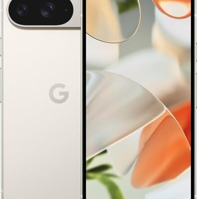 Google Pixel 9 – Unlocked Android Smartphone with Gemini, 24-Hour Battery, Advanced Camera, and 6.3\" Actua Display – Porcelain – 256 GB